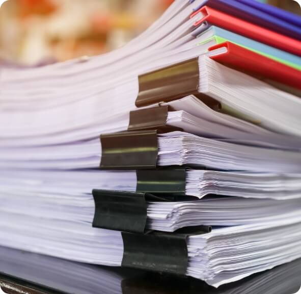 stack of papers